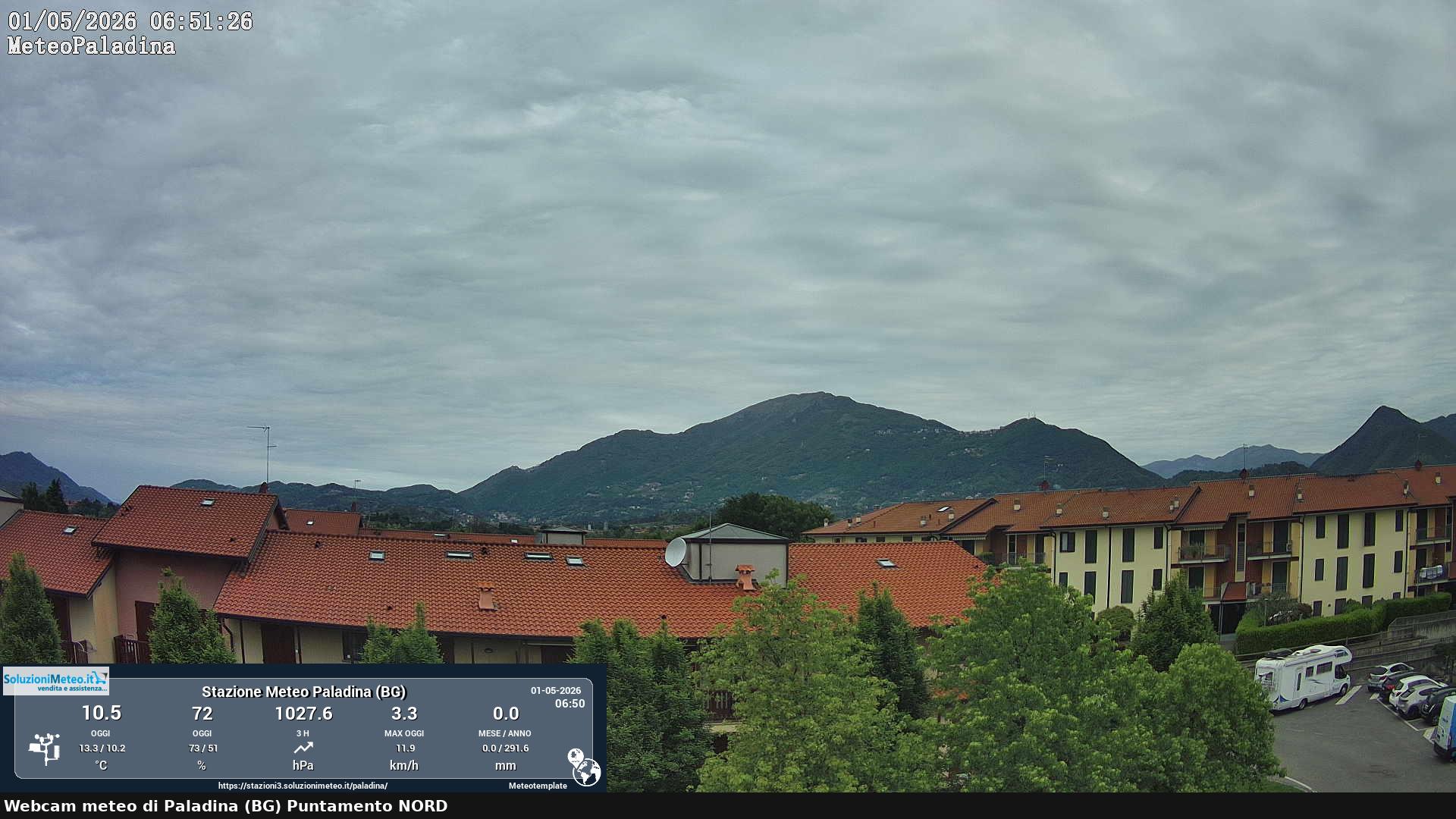 immagine della webcam nei dintorni di Orio al Serio: webcam Paladina