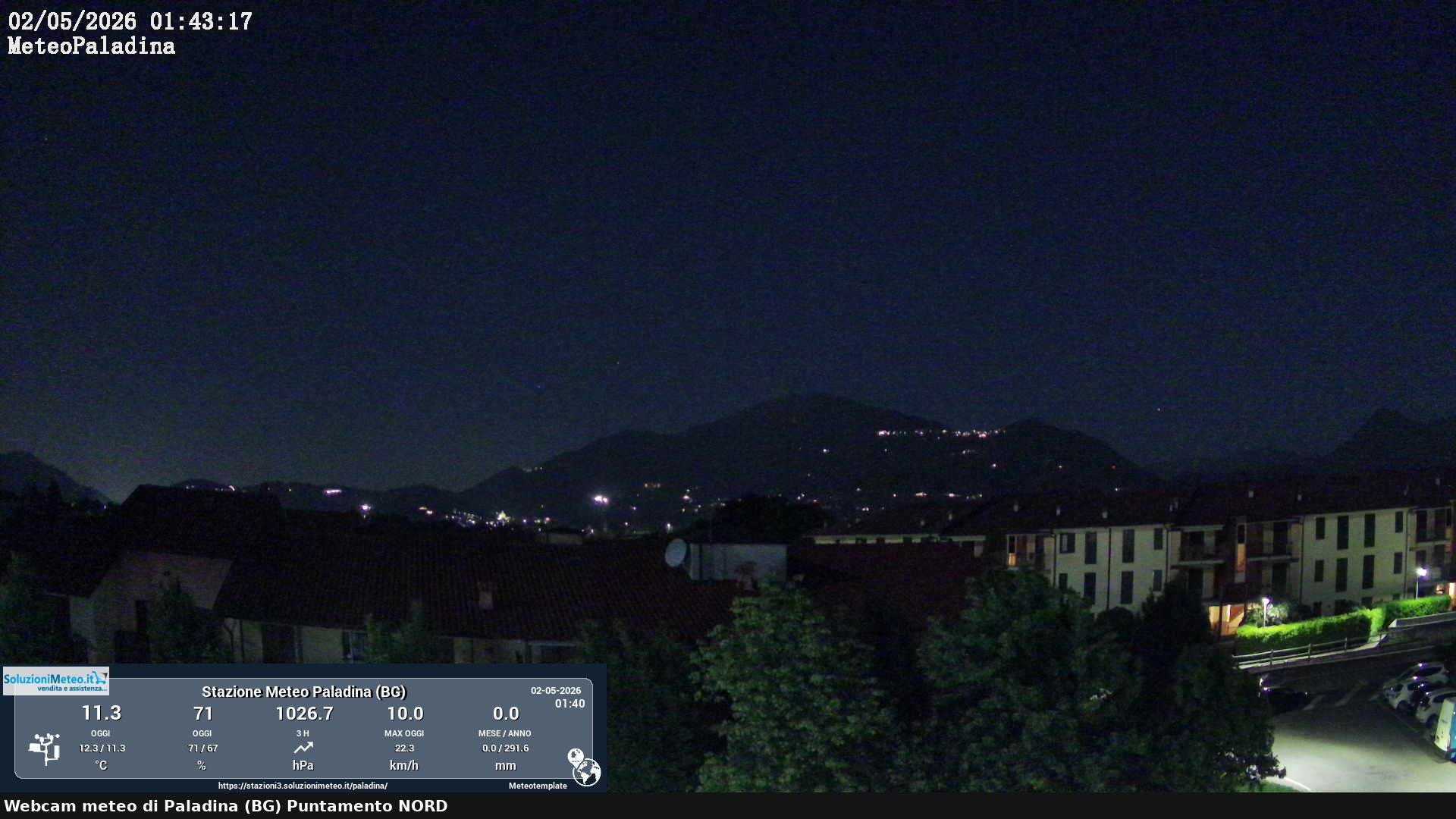 immagine della webcam nei dintorni di Casirate d'Adda: webcam Paladina