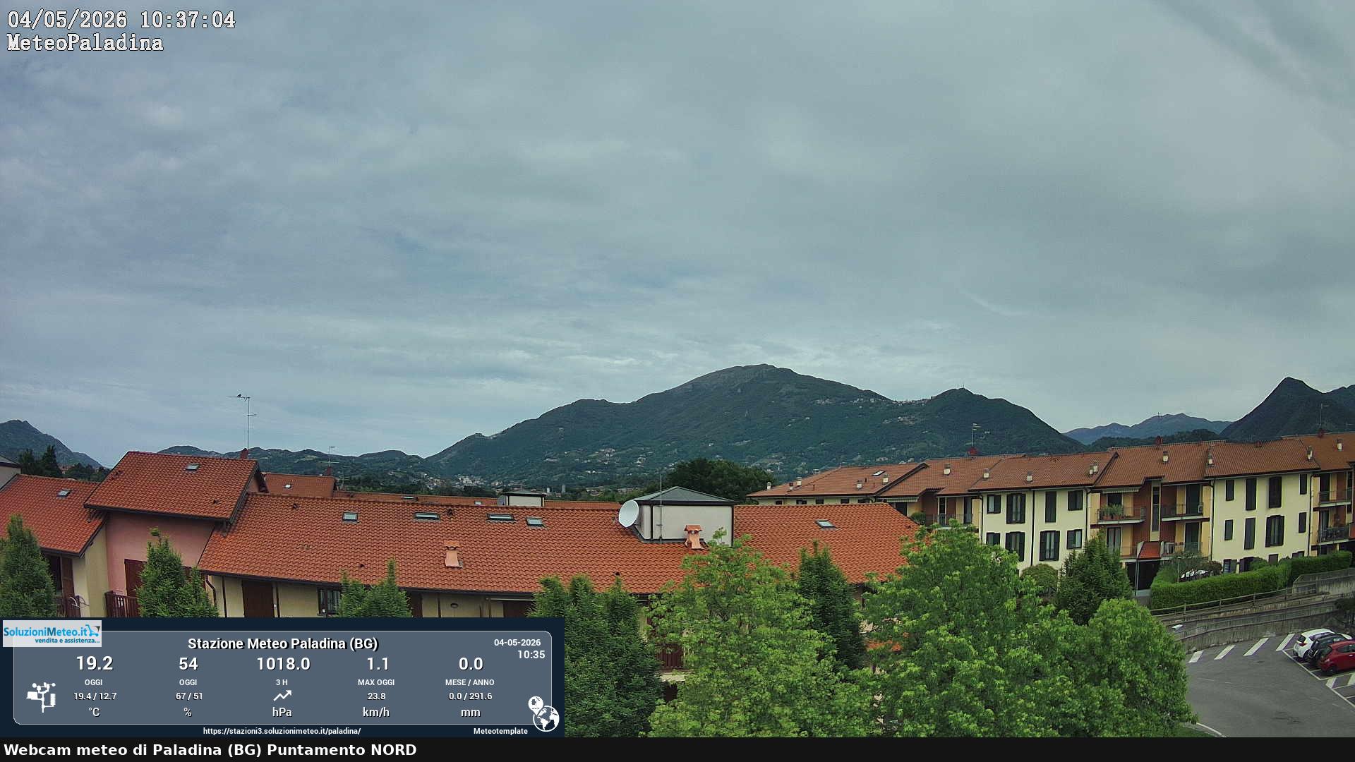 immagine della webcam nei dintorni di Strozza: webcam Paladina