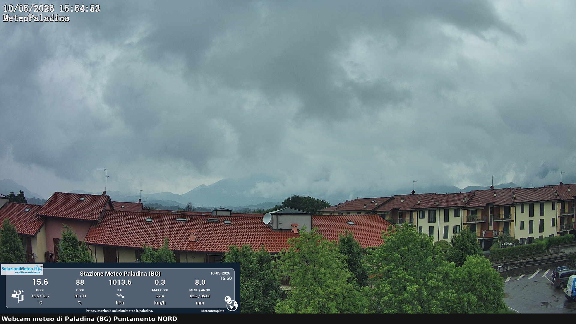 immagine della webcam nei dintorni di Valbrembo: webcam Paladina
