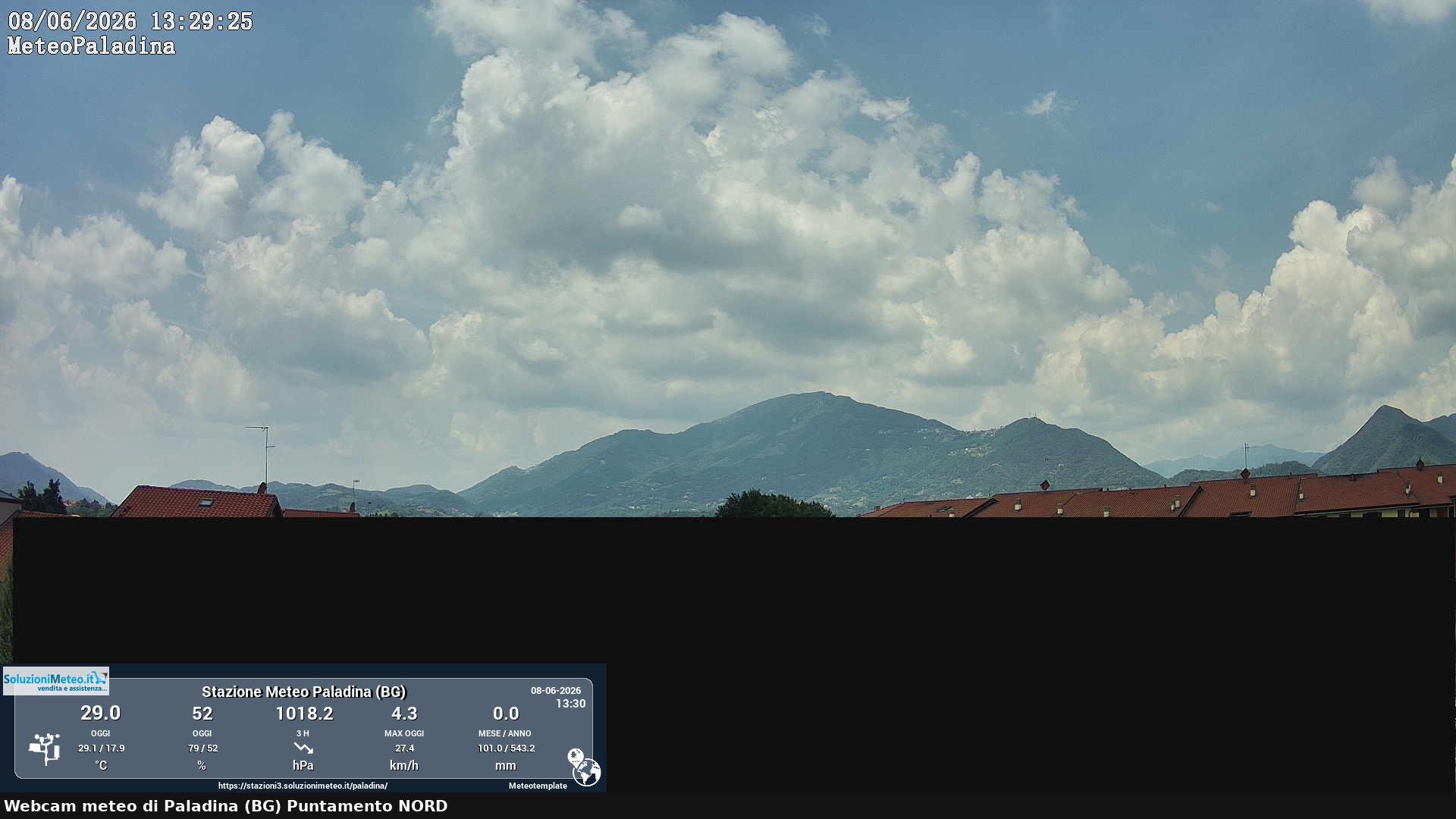 immagine della webcam nei dintorni di Orio al Serio: webcam Paladina