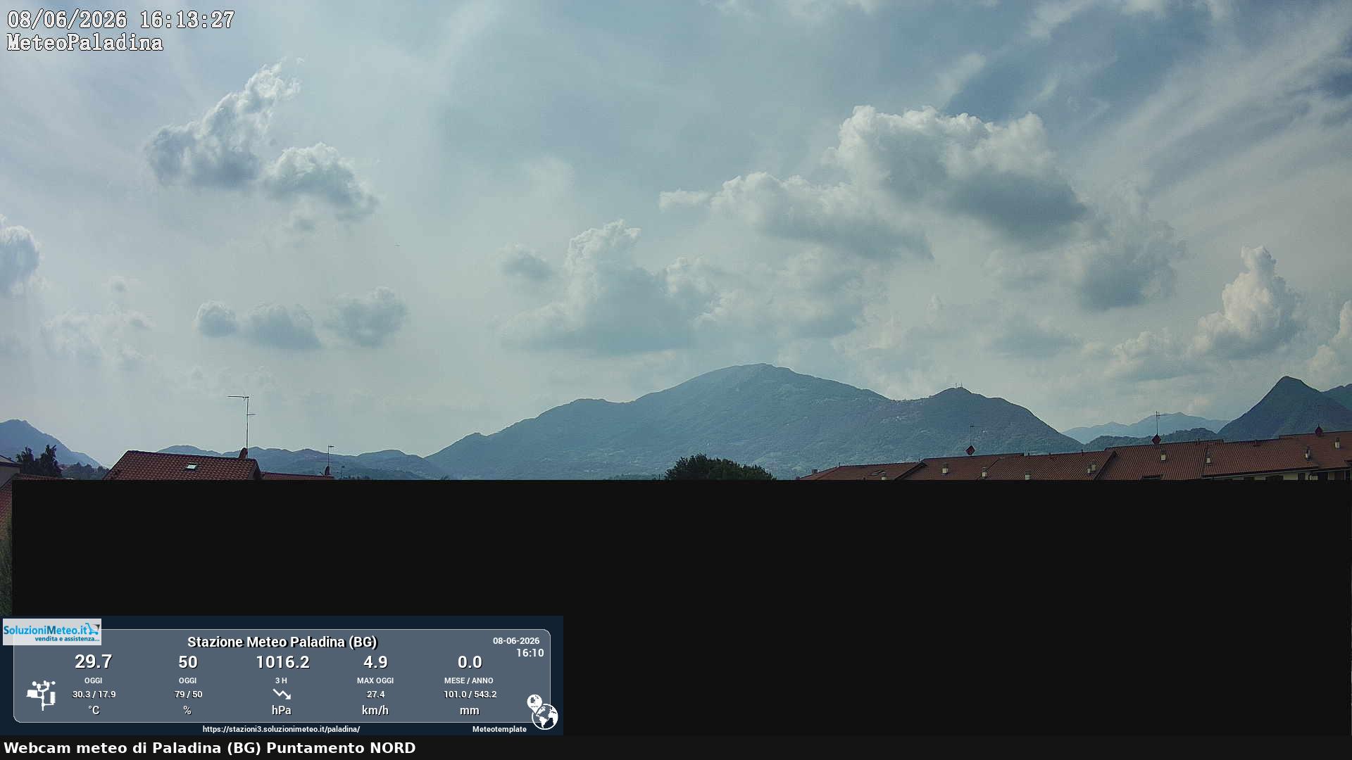 immagine della webcam nei dintorni di Strozza: webcam Paladina