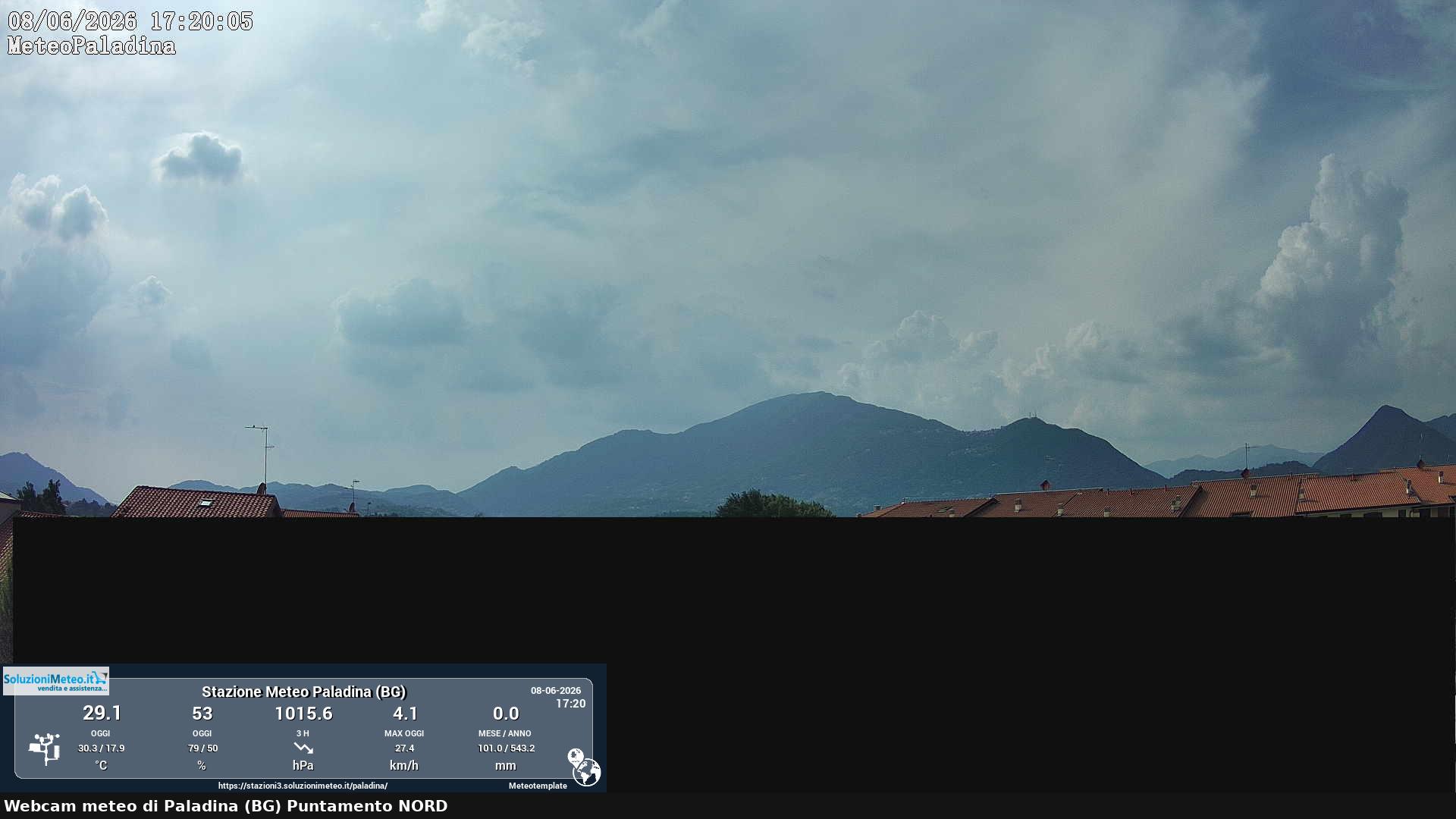 immagine della webcam nei dintorni di Orio al Serio: webcam Paladina