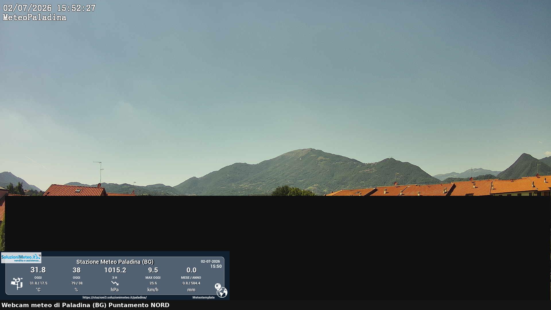 immagine della webcam nei dintorni di Ornago: webcam Paladina