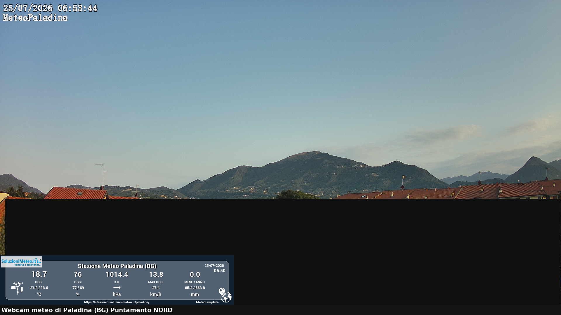 immagine della webcam nei dintorni di Orio al Serio: webcam Paladina