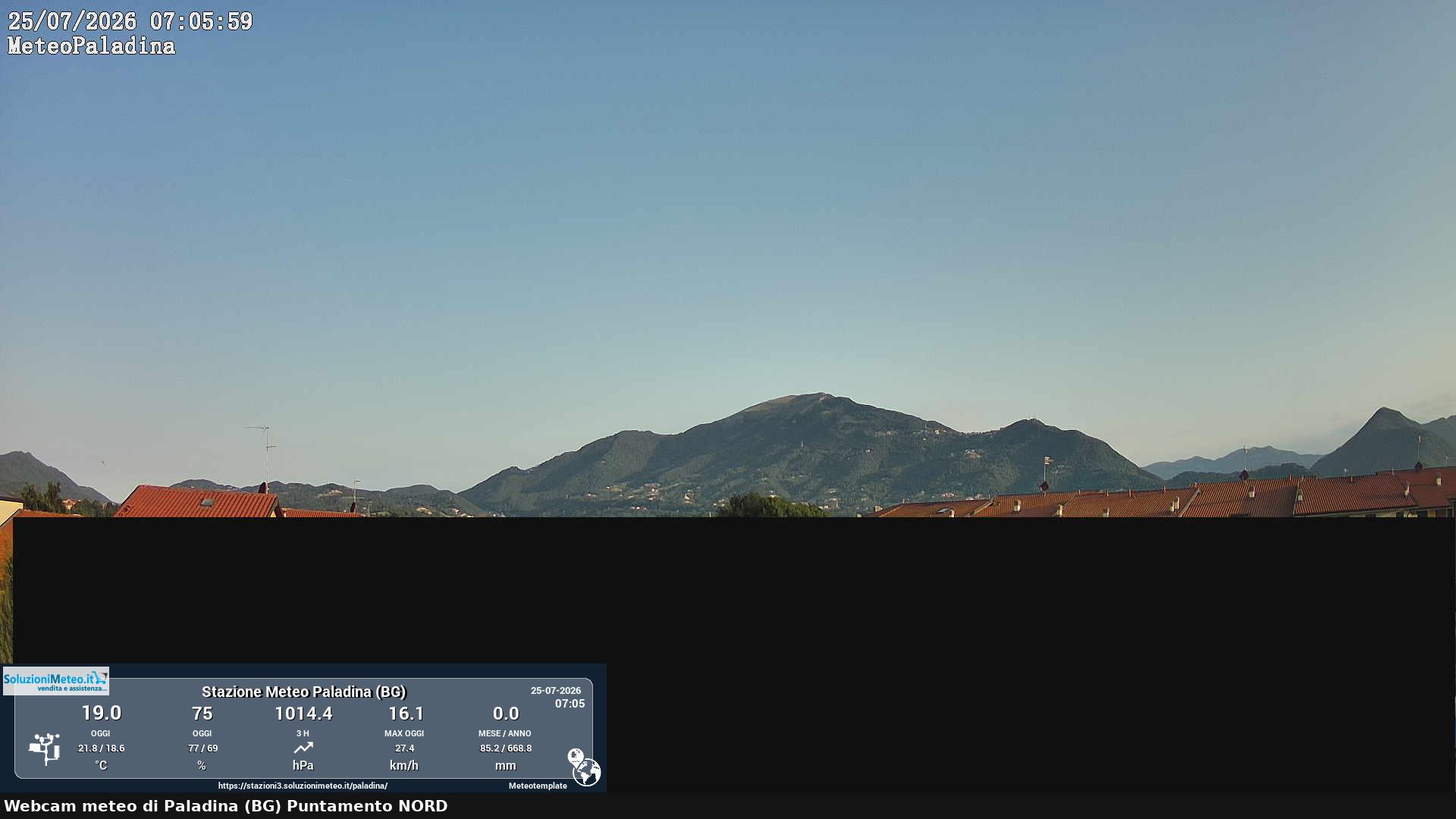 immagine della webcam nei dintorni di Strozza: webcam Paladina